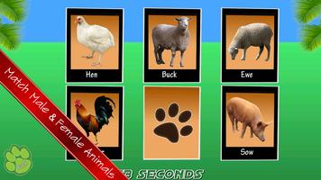 Animal memory Game For Kids capture d'écran 3