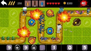 Math Vs Zombie Tower Defense screenshot 3