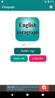 Poster English Paragraph Writing & Paragraph Collection