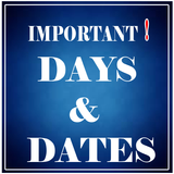 Important Days and Dates icône