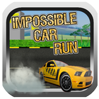 impossible Car racing clash run icône