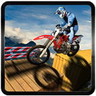 Motor Bike Stunt Race Impossible Tricky Sky Track icône