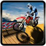 Motor Bike Stunt Race Impossible Tricky Sky Track icône