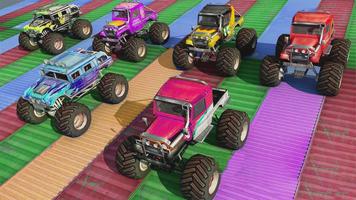 Impossible Monster 3D Truck Simulator 2017 ảnh chụp màn hình 1