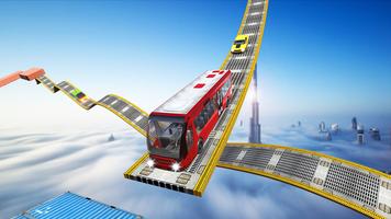 Impossible Bus Tracks Stunts Coach Driving Sim Affiche