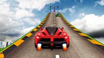 Car Stunt Racing On Impossible Track پوسٹر