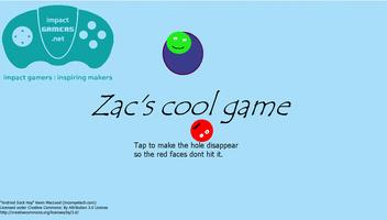 Zac's Cool Game - one click game poster