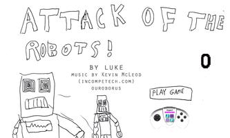 Attack of the Robots Affiche