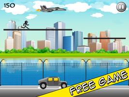 Agent Escape Stickman Run الملصق