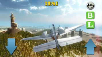 برنامه‌نما Airport Take-Off Flight Sim 3D عکس از صفحه