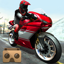 Frozen Highway Bike Rider VR APK