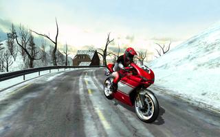 Frozen Highway Bike Rider capture d'écran 2