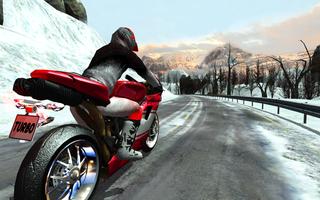 Frozen Highway Bike Rider capture d'écran 3