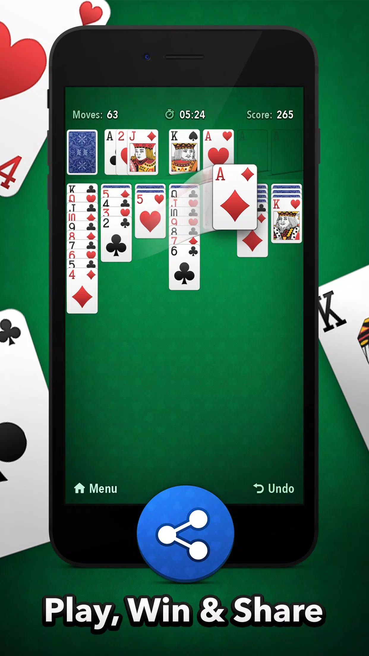 Paciência - Jogar Grátis Online, Solitaire 365