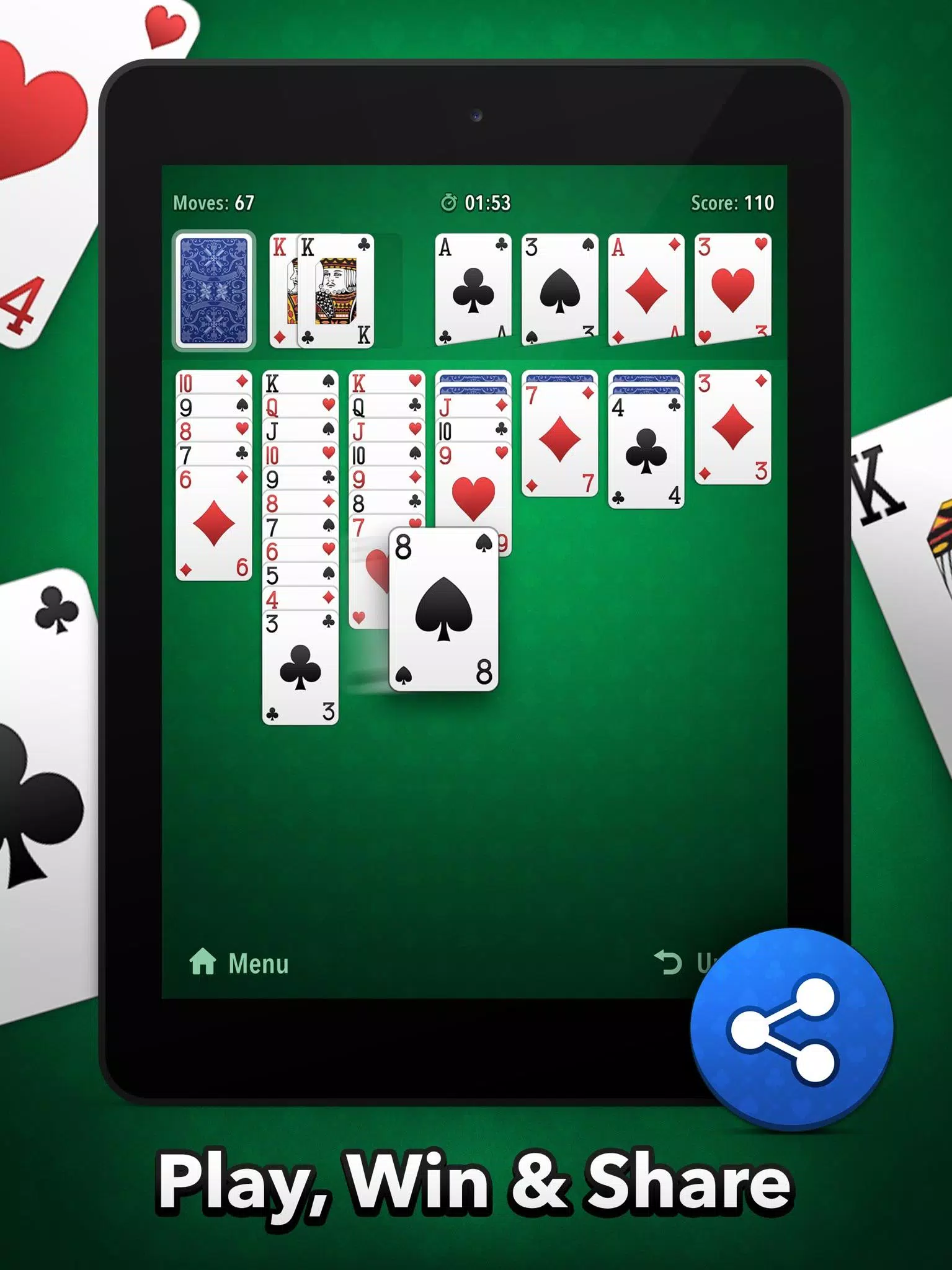 Paciência Tripeaks - Jogar Grátis Online no Solitaire 365