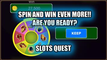 Slot: Slots Quest - Quick Hits Slot Machines Bonus capture d'écran 1