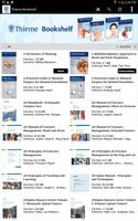 Thieme Bookshelf تصوير الشاشة 1