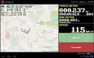 Trip Meter Lite screenshot 1