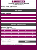 Lotofácil اسکرین شاٹ 2