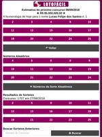 Lotofácil اسکرین شاٹ 3