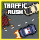 Traffic Rush : Retro Racing icône