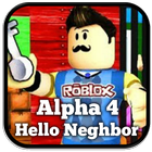 آیکون‌ Hello Neighbor Roblox Alpha 4 Guide