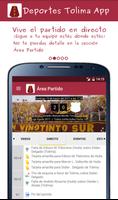 Deportes Tolima App تصوير الشاشة 1