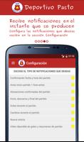 Deportivo Pasto App स्क्रीनशॉट 3