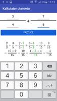 Fraction calculator স্ক্রিনশট 2