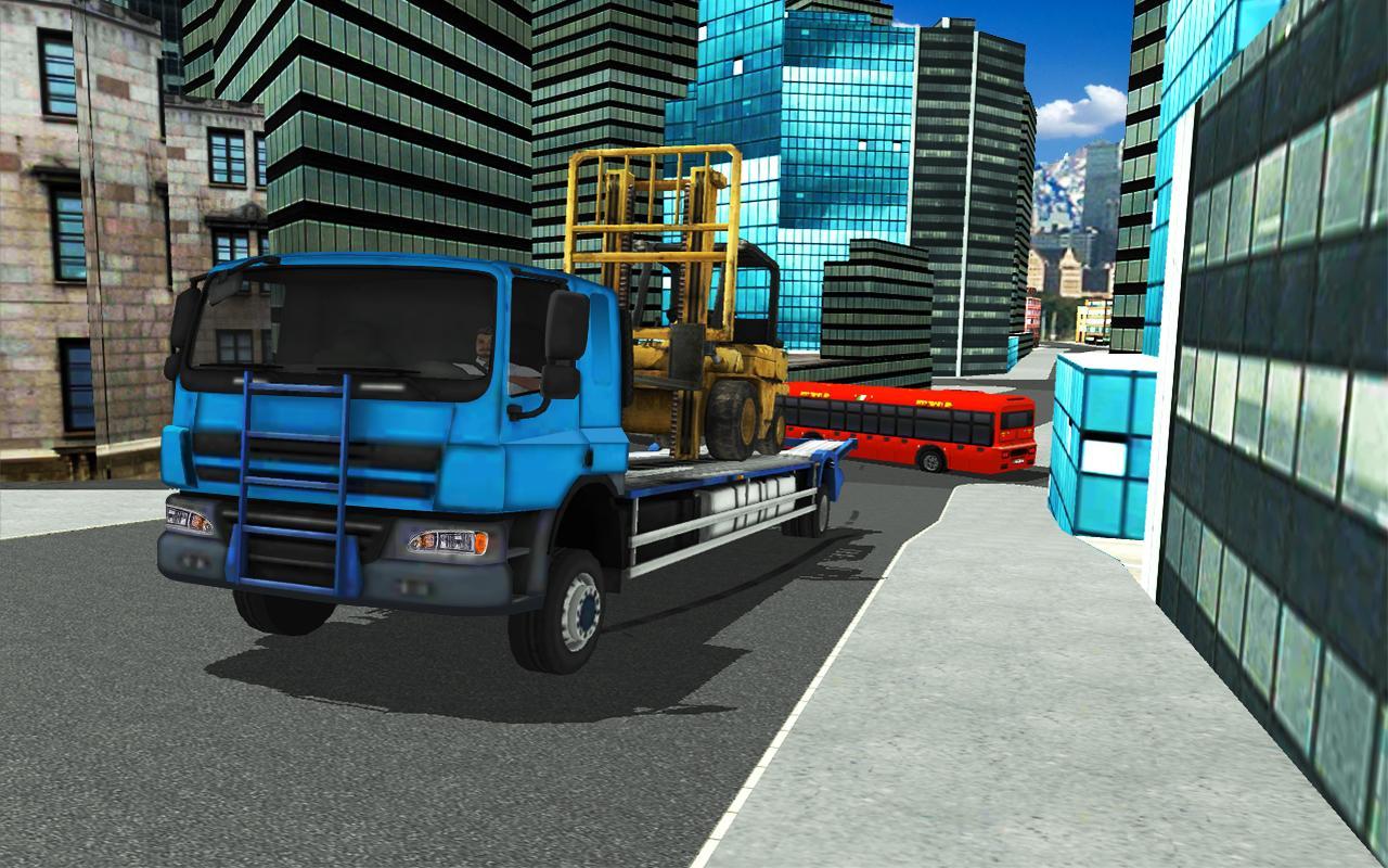 konstruksi Simulator kota truk  parkir permainan  3d APK 