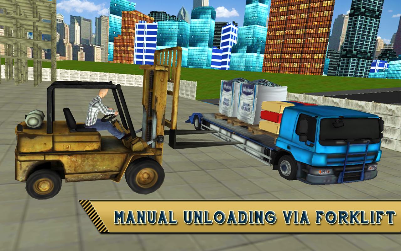 konstruksi Simulator kota truk parkir permainan 3d APK ...