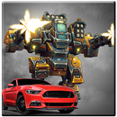 Flying Robot: Car Transformer War 2017 APK