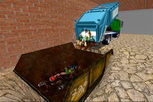 برنامه‌نما Garbage Truck Simulator 2017: 3D Trash Dump driver عکس از صفحه