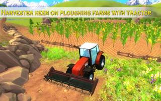 Real Farming Simulator 2017: Tractor Driver 3D capture d'écran 1
