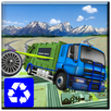 Flying Garbage truck simulator 2017: 3D Trucker APK