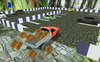 4x4 未舗装道路 運転 冒険： 丘 車 レーシング 3D ポスター