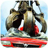 Scrap Yard Tow Truck Transport 3d icon