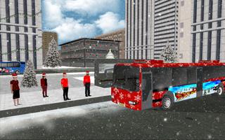 Christmas Party Bus Simulator Affiche