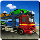 Real car transporter 2017 3D Truck simulator game APK