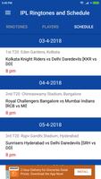 IPL 2018 Ringtones [Schedule also Included] screenshot 1