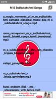 M S Subbulakshmi Hit Songs poster
