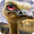 Ostrich Hunter Shotgun Shooter आइकन