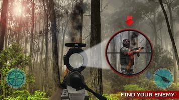 Guerrilla Commando Sniper 3D Affiche