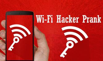 Réseau Wifi Hacker Prank Affiche