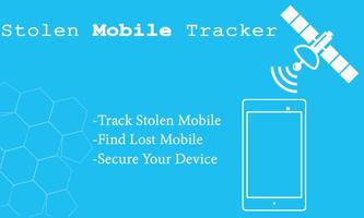 Stolen Mobile Tracker Plakat