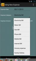 Home Expense Manager screenshot 1