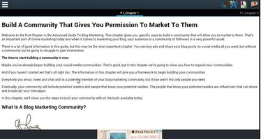 Blogging Tips Book screenshot 3