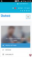 Dutee - Service & Job Finder Cartaz