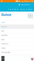 Dutee - Service & Job Finder imagem de tela 1