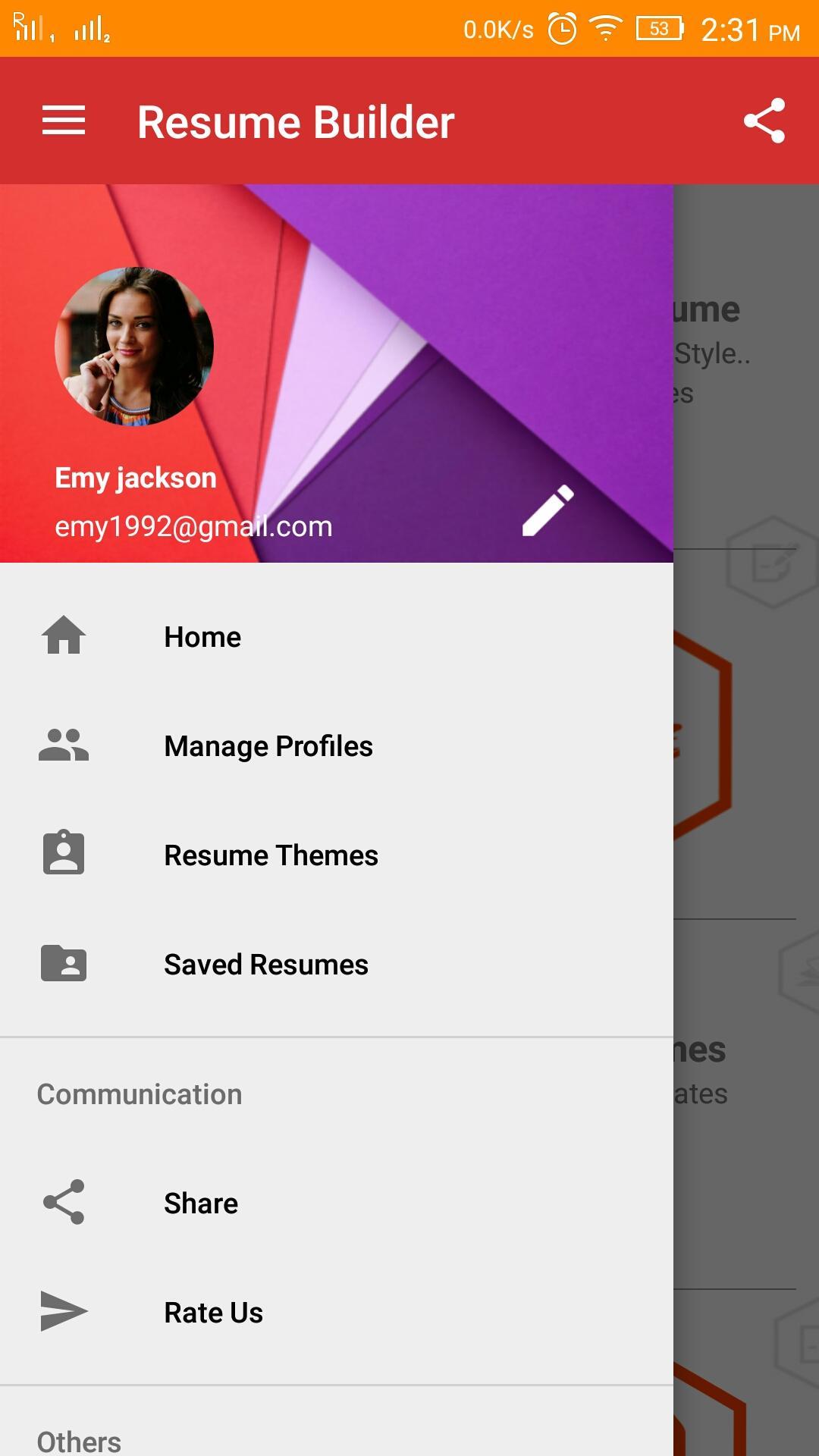 resume builder for android apk download instant resume builder